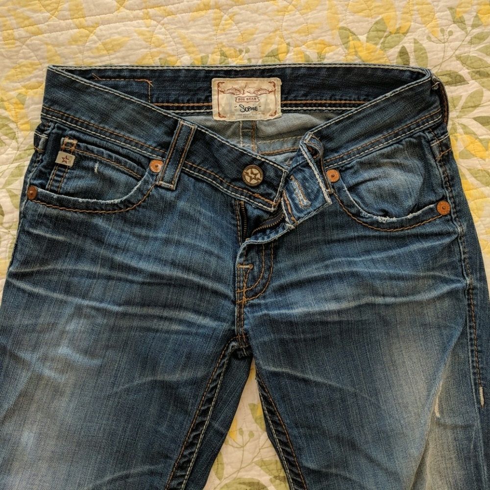 Big Star blue jeans, style: "Sophie", 29L